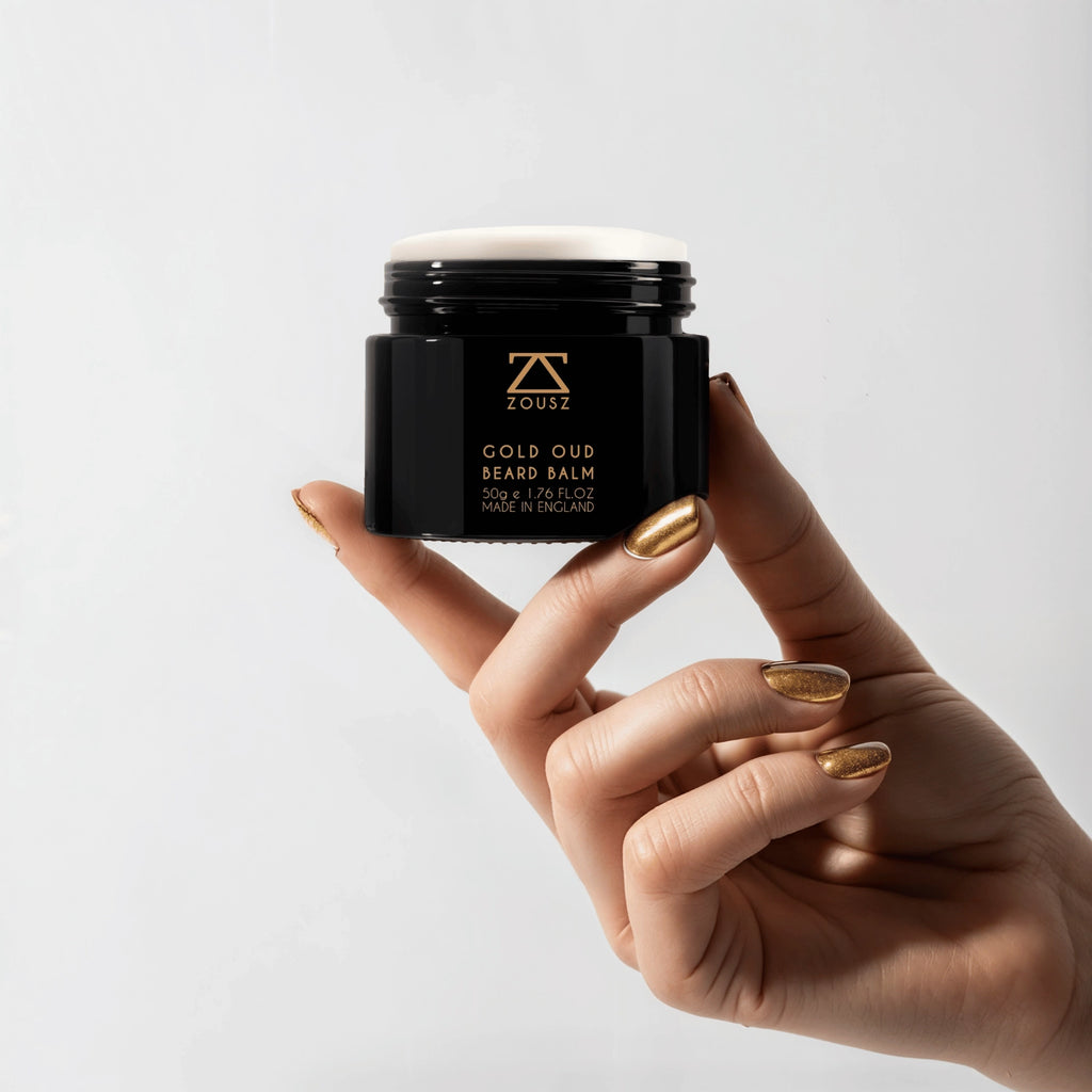 Balsam de Barbă Gold Oud 50g | Styling & Îngrijire Premium
