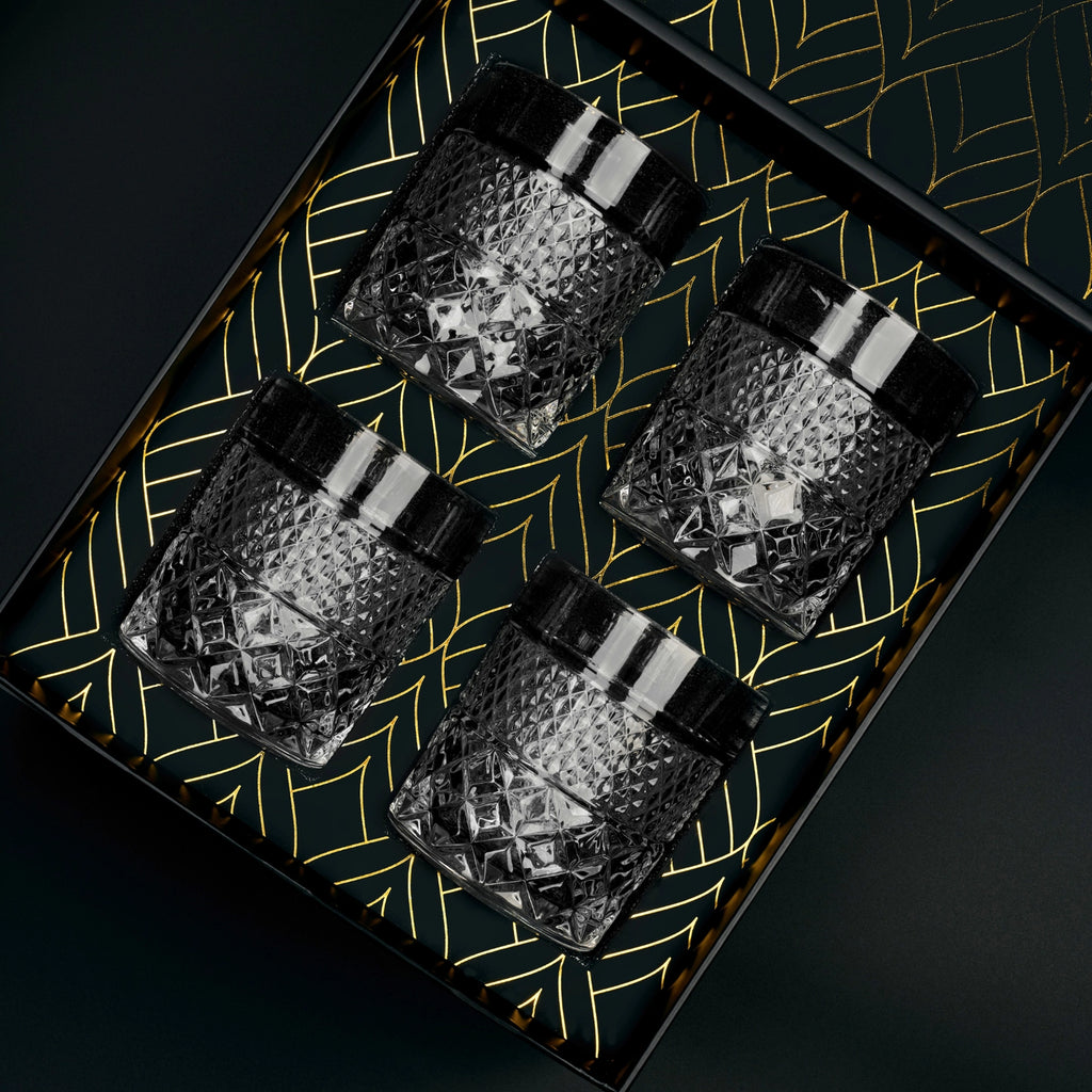 Set 4 Pahare Whiskey Cristal - Admiral