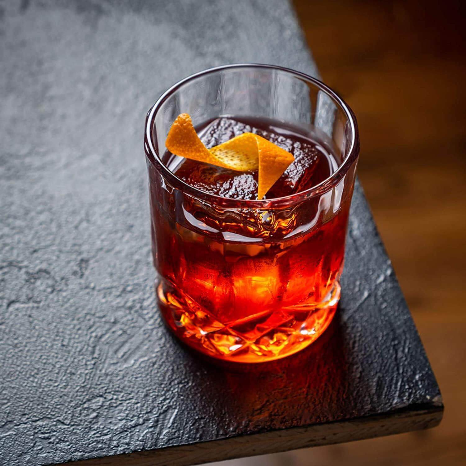 Set Cadou Pahare Whiskey "Signature" & Pietre Granit