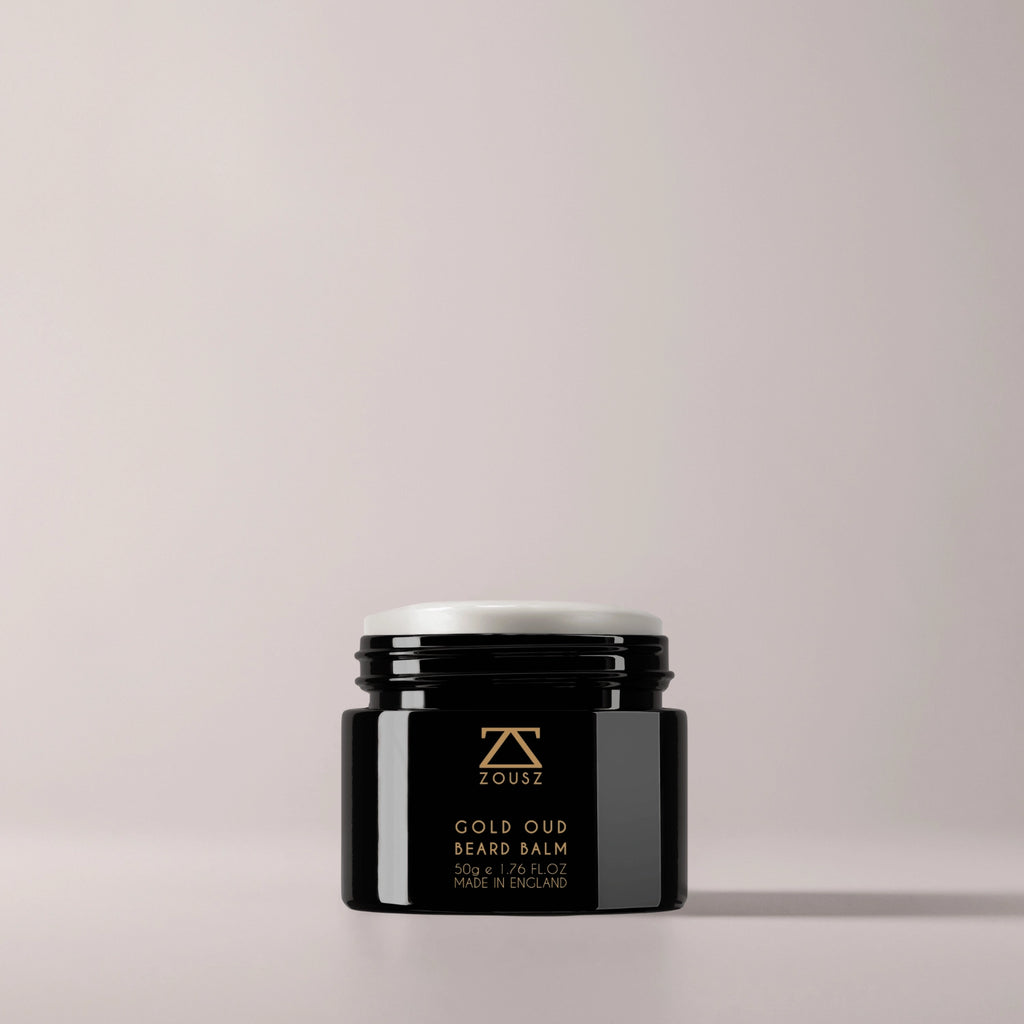 Balsam de Barbă Gold Oud 50g | Styling & Îngrijire Premium