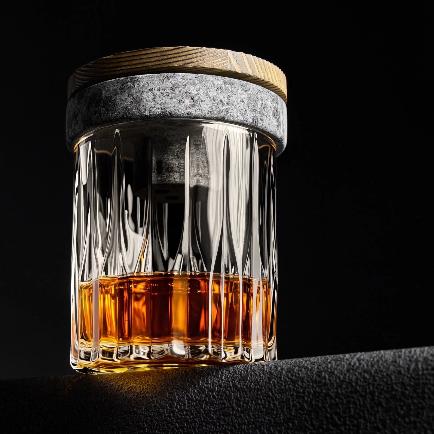 Cocktail Smoker & Whiskey Kit cu Pahare Cristal