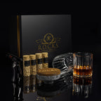 Cocktail Smoker & Whiskey Kit cu Pahare Cristal