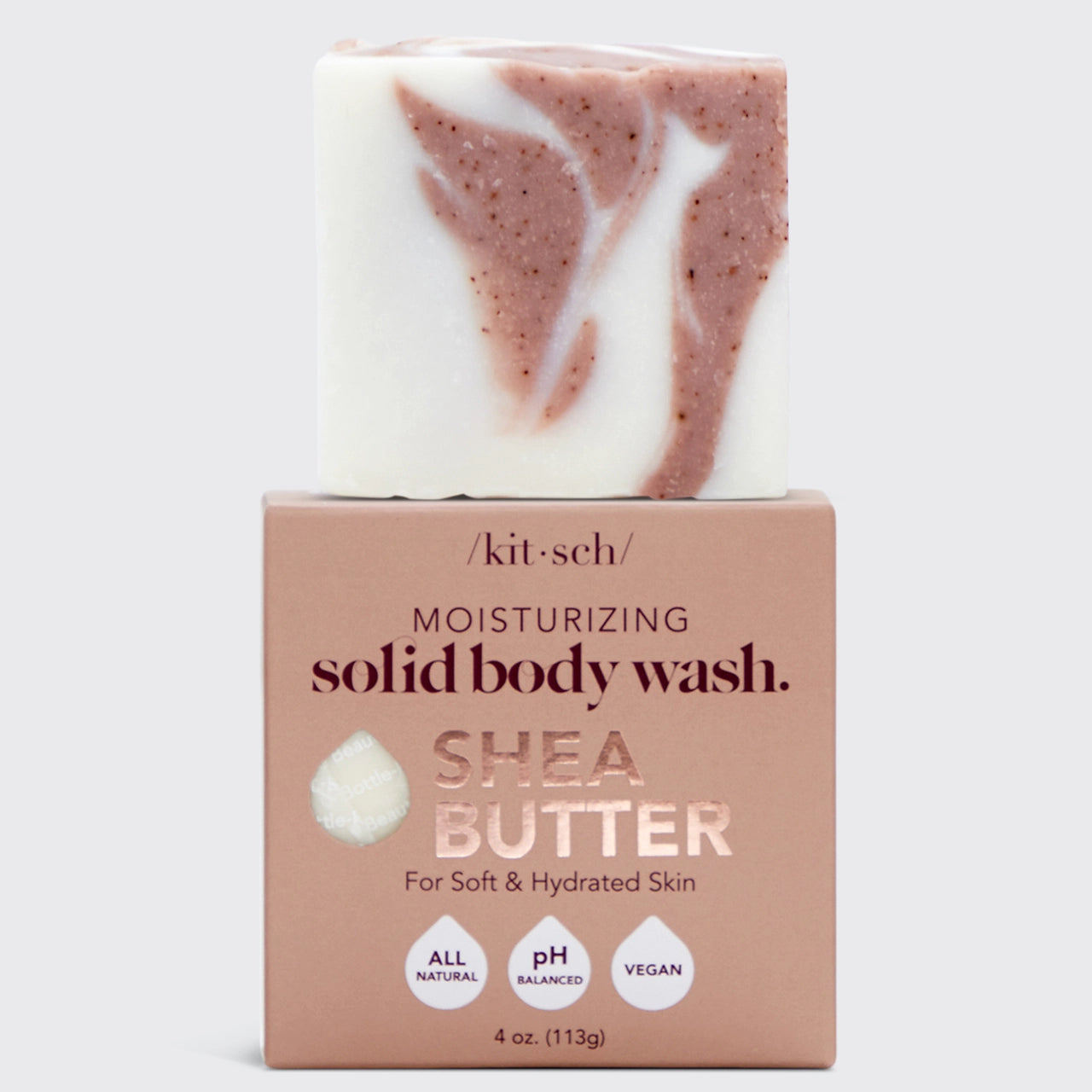 Săpun Exfoliant pentru Corp cu Shea Butter | Hidratare & Îngrijire (113g)