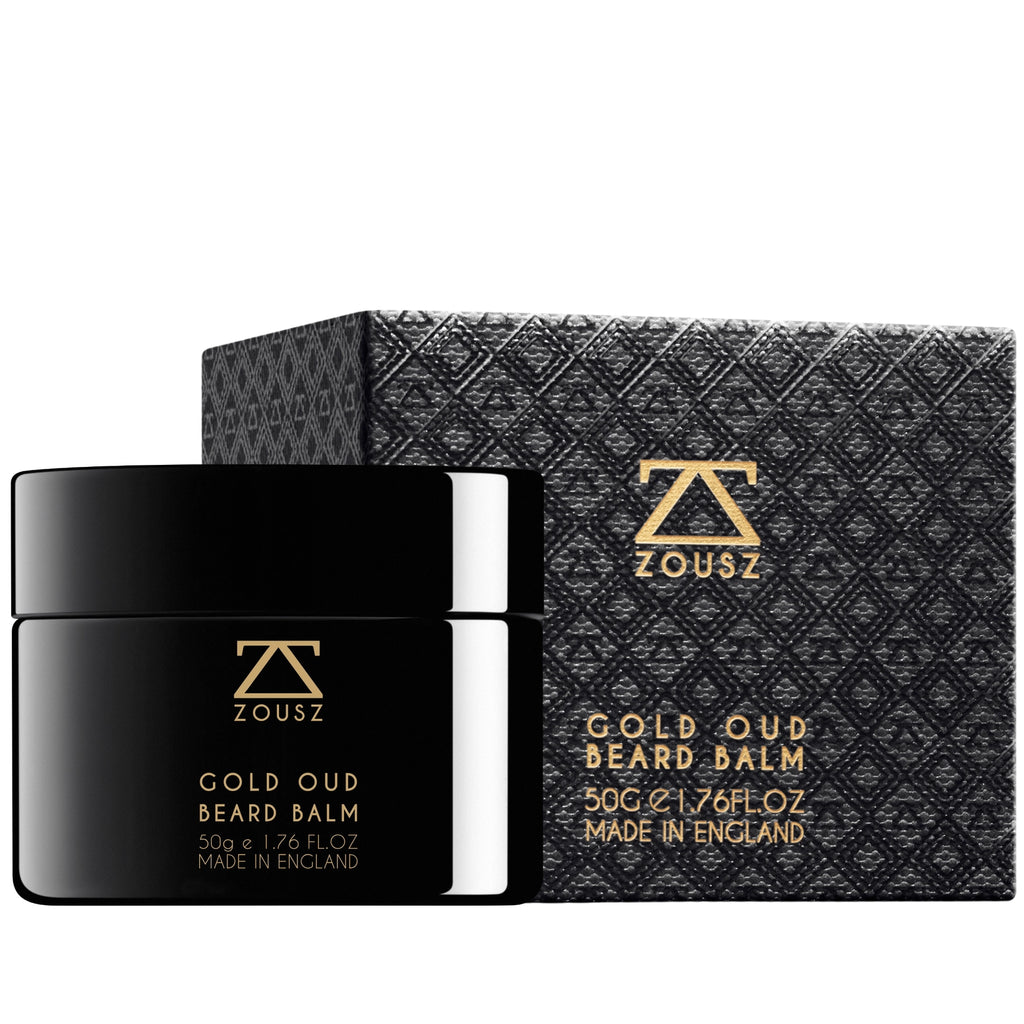 Balsam de Barbă Gold Oud 50g | Styling & Îngrijire Premium