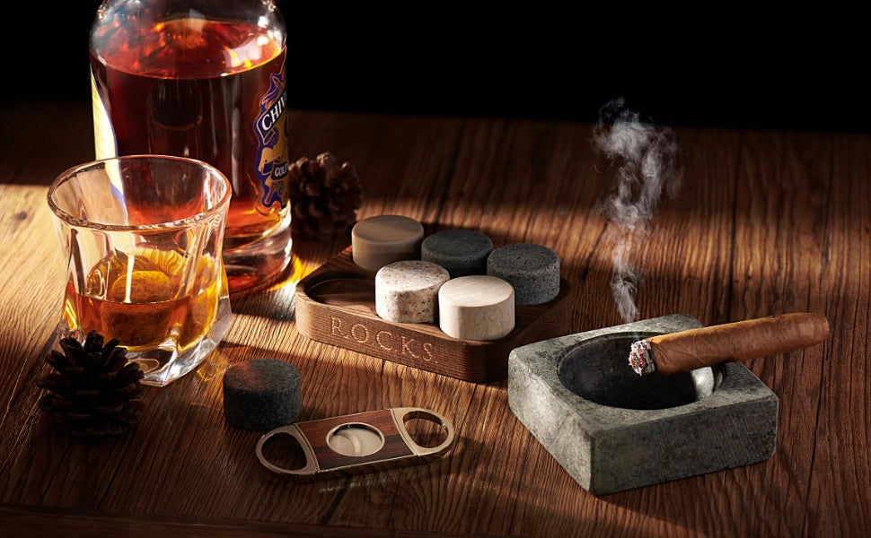 Set Cadou Whiskey & Trabuc