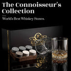 Set Cadou Pahare Whiskey "Signature" & Pietre Granit